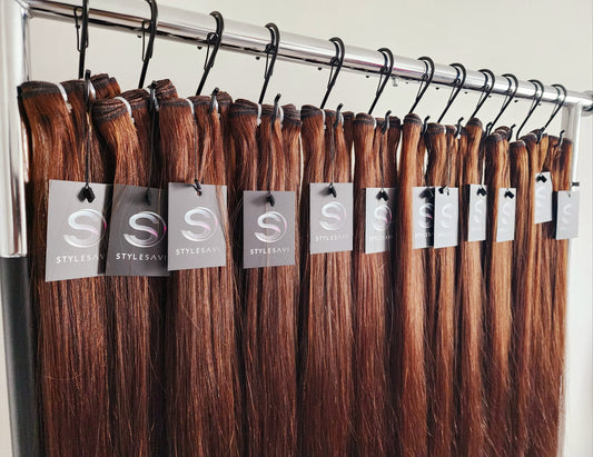 100% Human Hair - Weft - Double Drawn